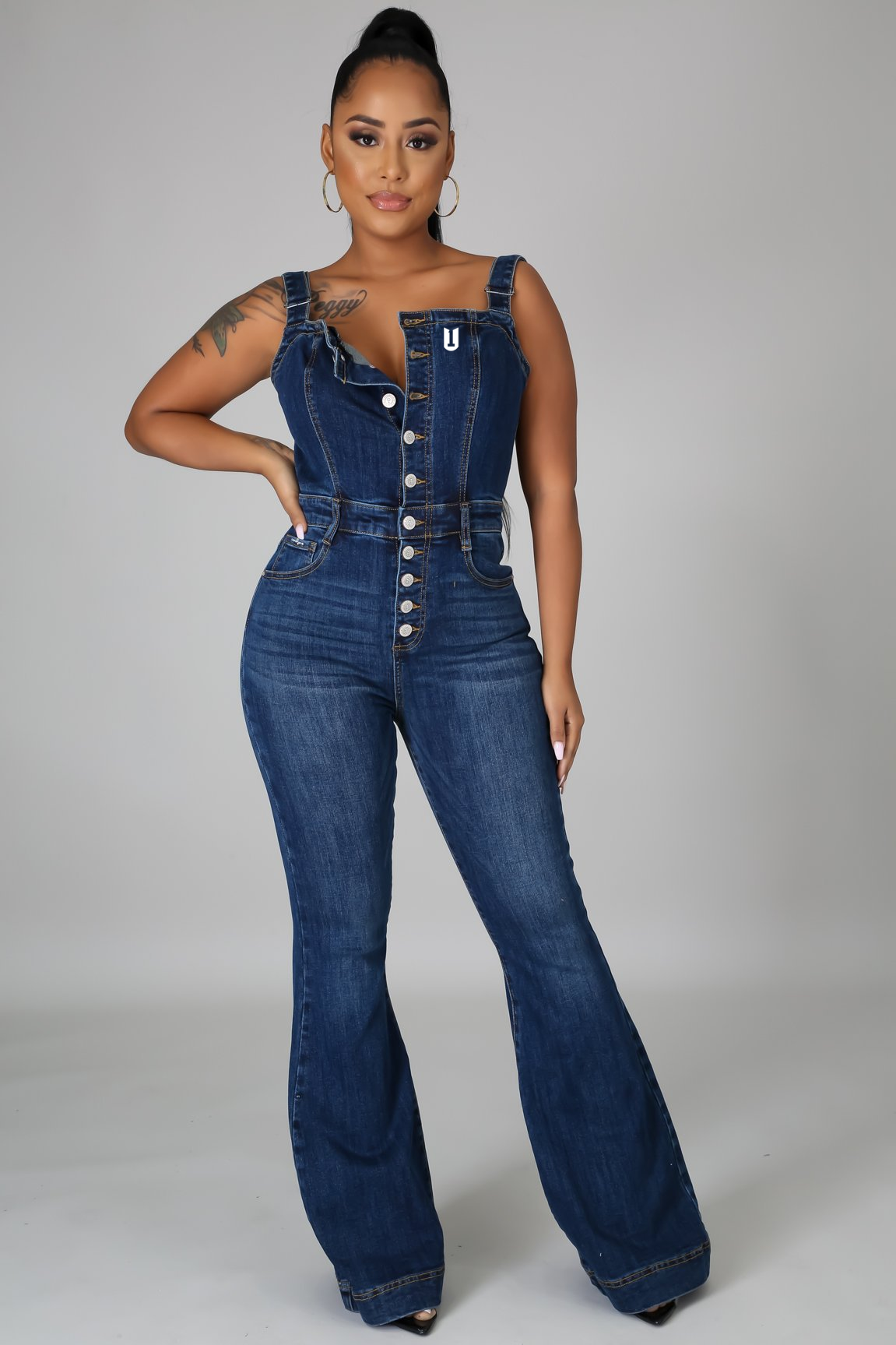 Denim Jumpsuit